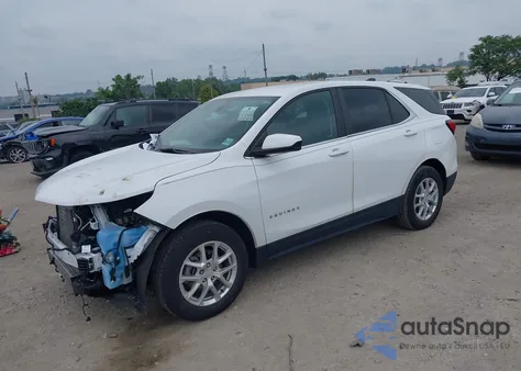 2022 Chevrolet Equinox Fwd Lt from USA, damaged, VIN 3GNAXKEV5NL295324